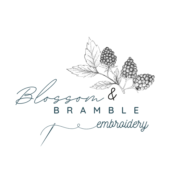 Blossom and Bramble Embroidery