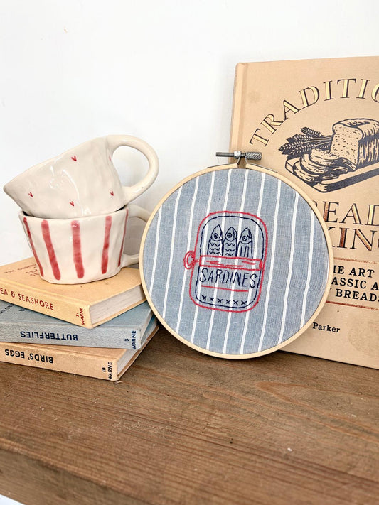 Stitch and Sip Embroidery Workshop - The Pottery Edit, Fleet