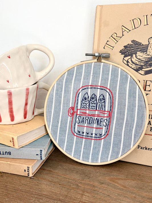 Stitch and Sip Embroidery Workshop - The Pottery Edit, Fleet